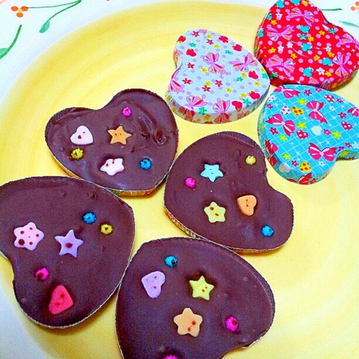子供が作る クッキー入りの友チョコ レシピ 作り方 By ラズベリっち 楽天レシピ 子供が作る クッキー入りの友チョコ レシピ 作り方 By ラズベリっち 楽天レシピ